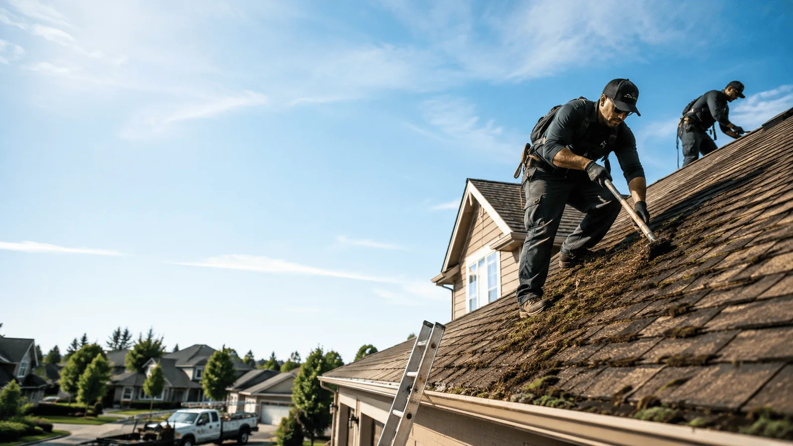 Roof Moss Removal in Ball Ground, GA near me